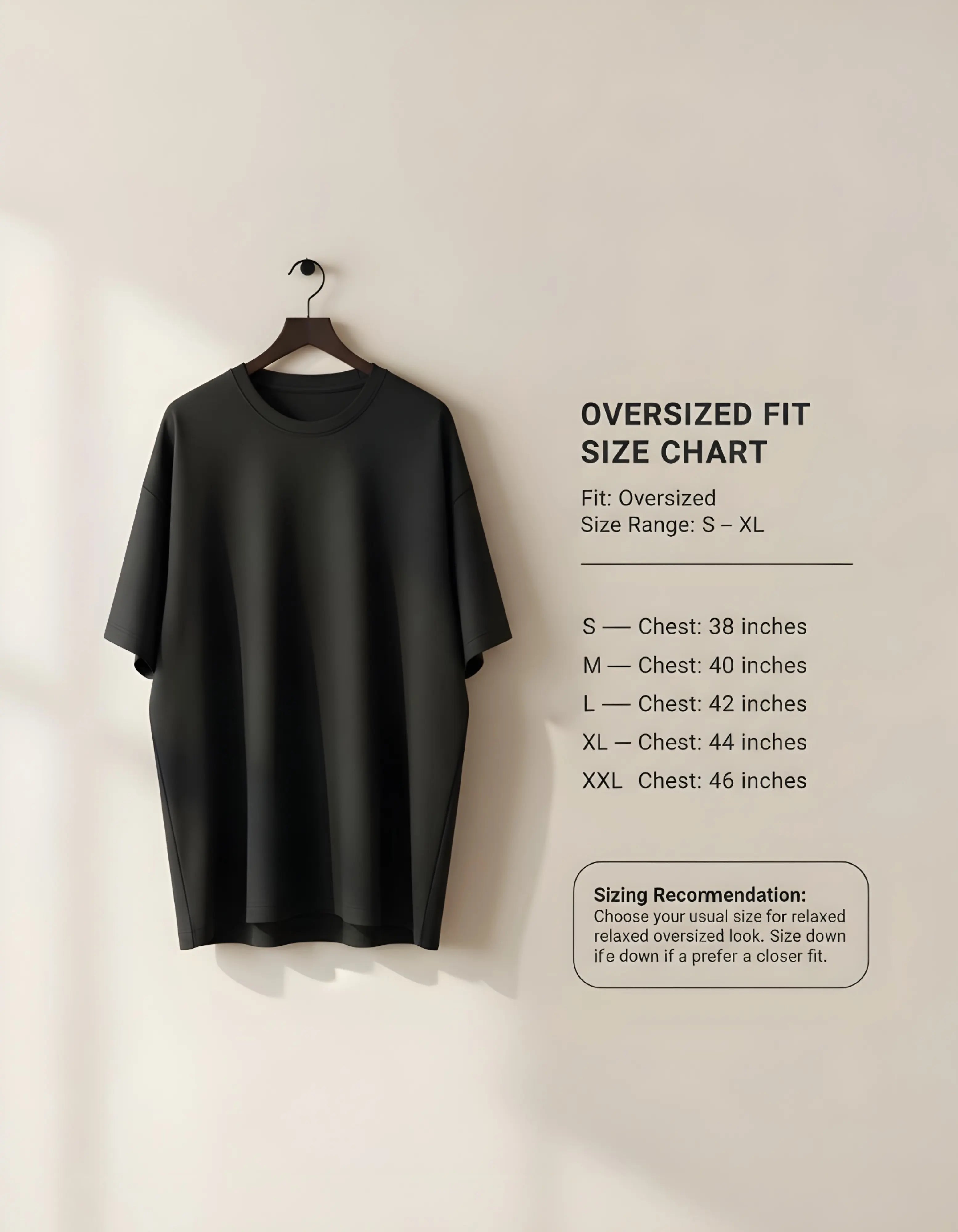 Abstract Geometry Oversized Women’s T-Shirt | Brown Oversized T-Shirt